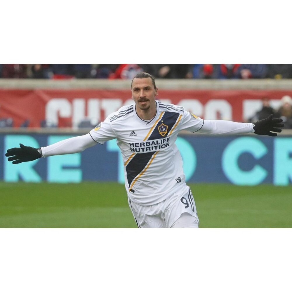 Ibrahimovic LA Galaxy 2018 2019 PLAYER ISSUE Soccer Jersey BNWT XL SKU# CE3300 - Picture 7 of 7